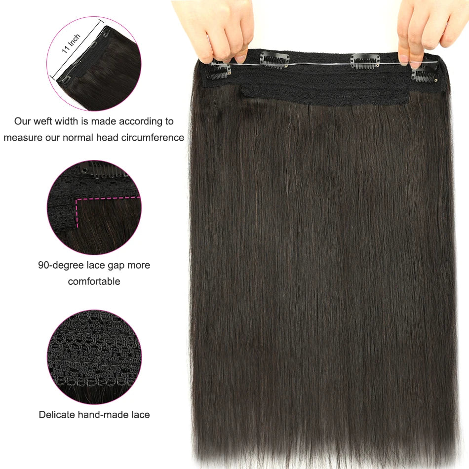 Remy Human Hair Clip Hair Extensions