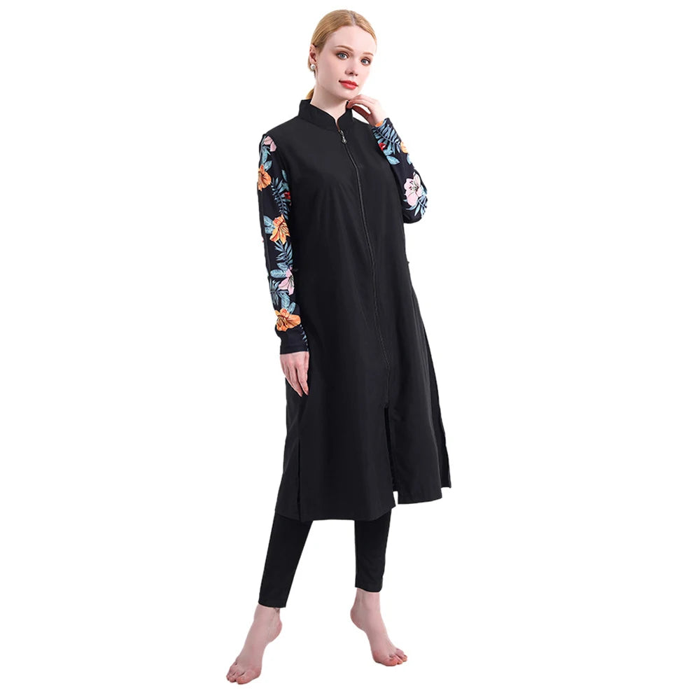 Stylish Women's Burkini Swimsuits - Modest Muslim Swimwear | Full Body Coverage with Hijab