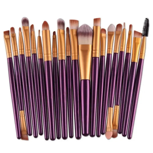 20pcs Professional Makeup Brush Set | Soft Bristles | Portable &amp; Versatile