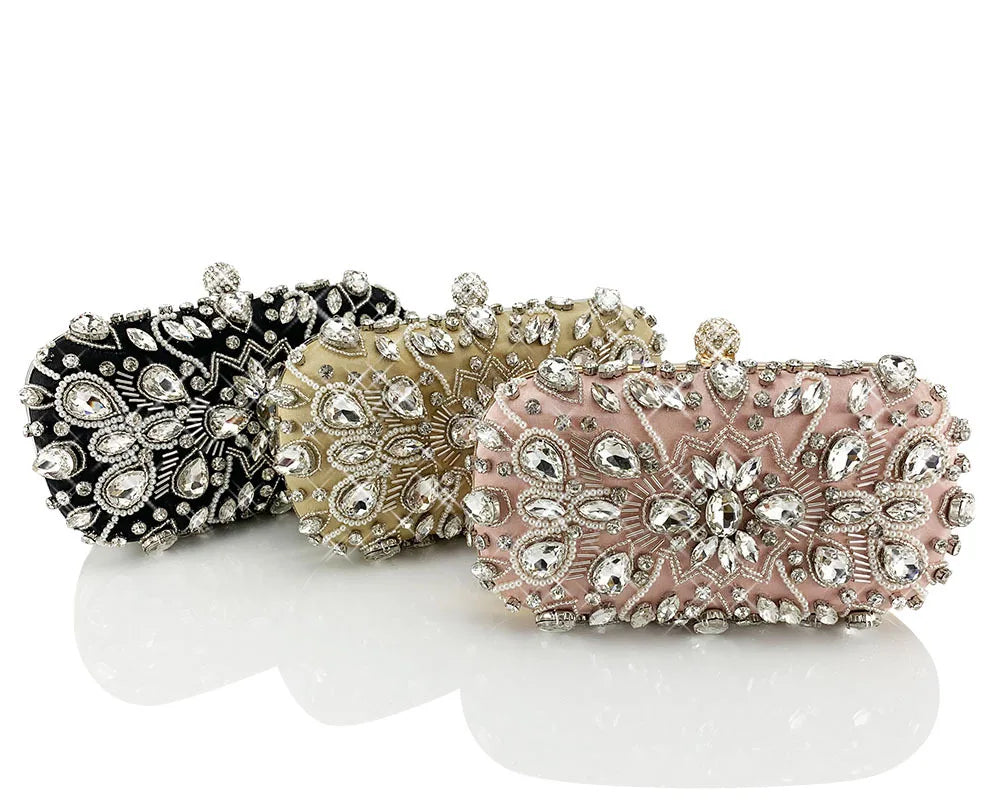 Large Rhinestone Clutches