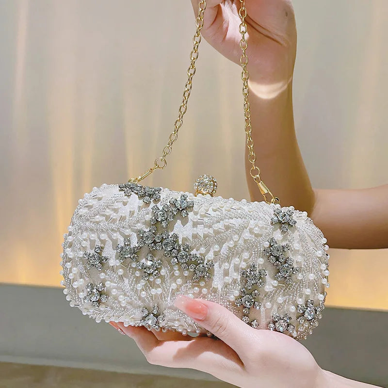 Crafted with high-class materials- Luxury clutch