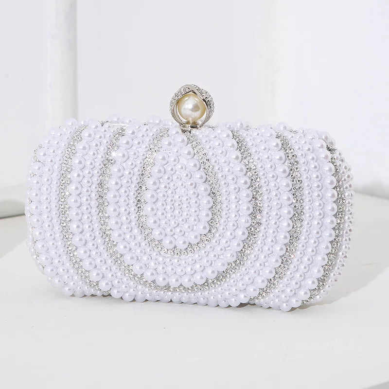 Evening Clutch Pearl Handbag