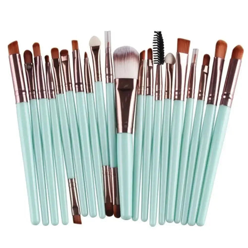 20pcs Professional Makeup Brush Set | Soft Bristles | Portable &amp; Versatile