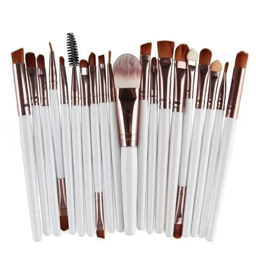 Makeup Brushes, Portable Brush Set, Soft Bristles, Professional Makeup Tools, Versatile Makeup Brushes, All Skin Types, Complete Makeup Set, Cosmetic Tools, Beauty Essentials, On-the-Go Makeup