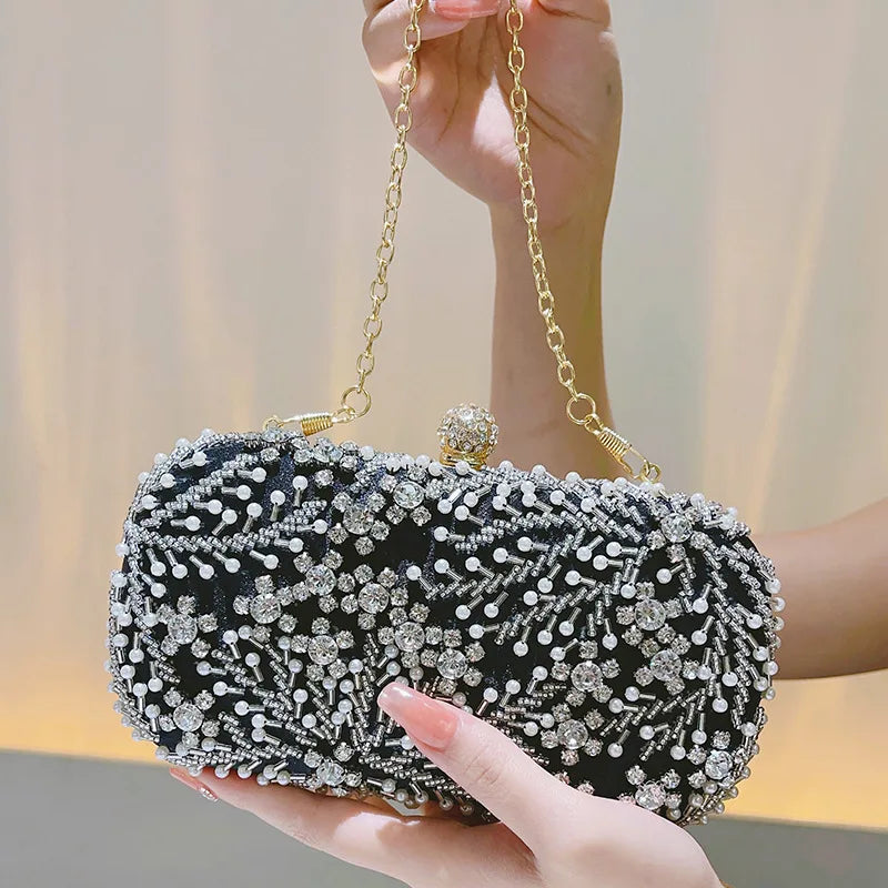 Crafted with high-class materials- Luxury clutch