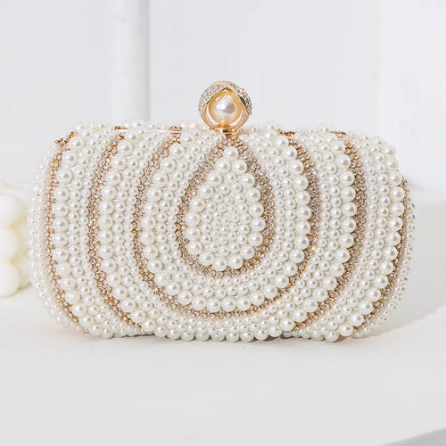 Evening Clutch Pearl Handbag