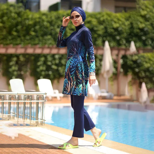 Modest Muslim Swimwear - 3PCS & 4PCS Set | Sunproof, Quick-Drying & Comfortable